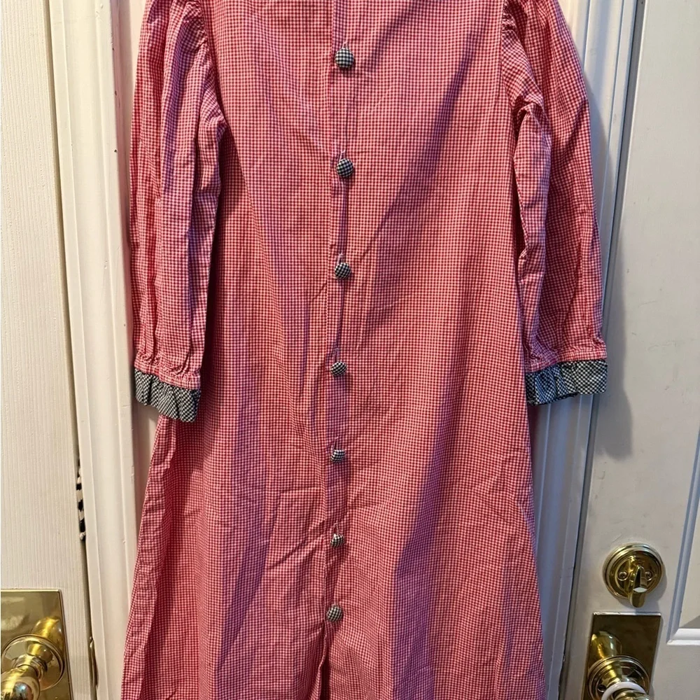 Beaux and Belles Smocked Christmas Bishop Dress
